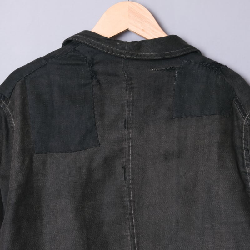 30-40s L'hercule Black Moleskin Jacket 3 | Ugla