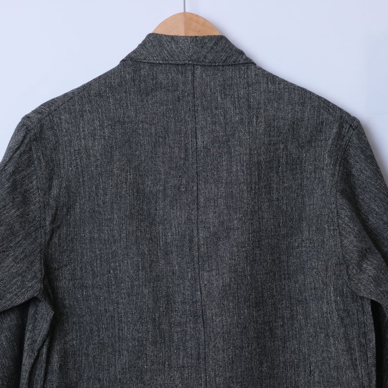 40-50s CSCブラックシャンブレー アトリエコート デッドストック