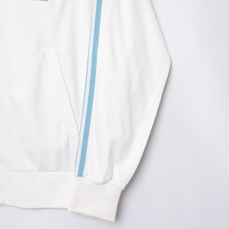 70-80s Vintage adidas Ventex ATP Track Jacket White × Light Blue (Made in France)