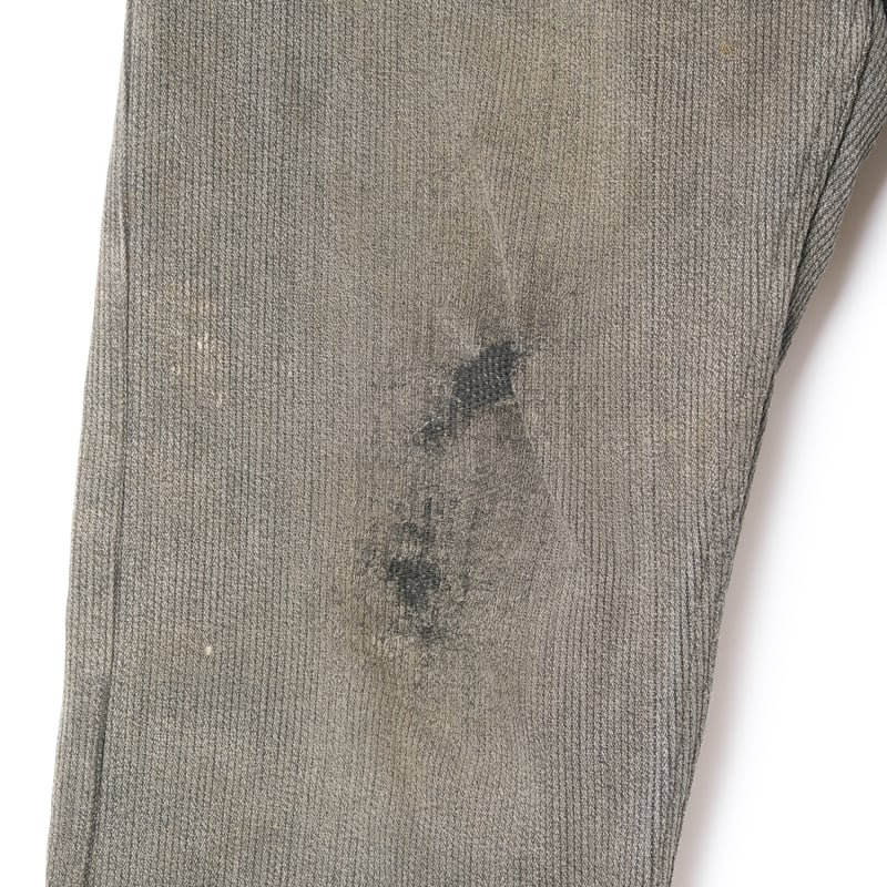 50-60s France Vintage Cotton Pique Trousers |