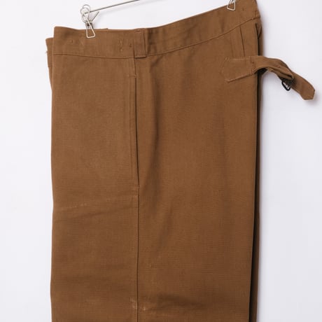 40-50s French Vintage SNCF Work Trousers Dead Stock