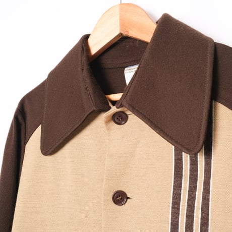 70-80s Vintage adidas GEORG SCHWAHN Button Knit Jacket (Made in West Germany)