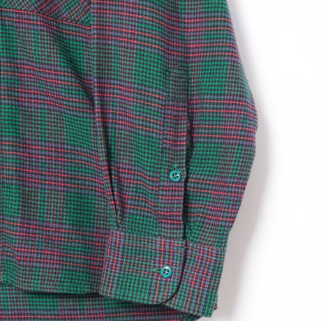 80s Vintage adidas Ventex Checked Shirt（Made in France）