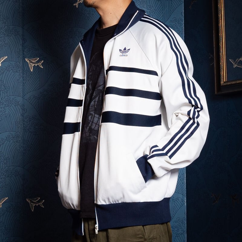 70-80s Vintage adidas Ventex Track Jacket Model