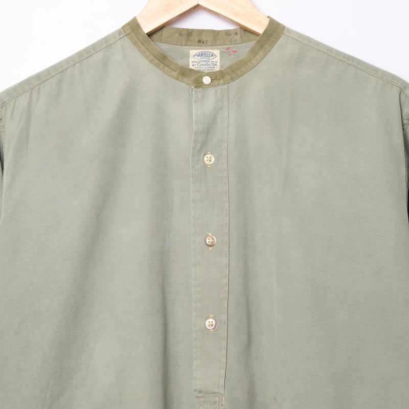 40s British army オフィサーシャツ　コットン　イギリス軍　14 イギリス軍 オフィサー シャツ British Army Officer Shirt