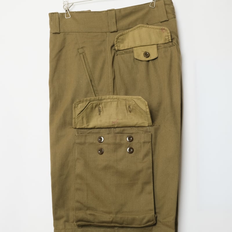 French Army M47 Trousers 移行期 Size 33 Dead stoc French Army M47 Trousers 移行期 Size 33 Dead stoc
