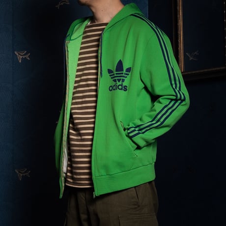 70s-80s Vintage adidas Parker Green (Made in France)