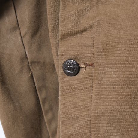 50-60s French Vintage L' Arghuss Canvas Hunting Jacket