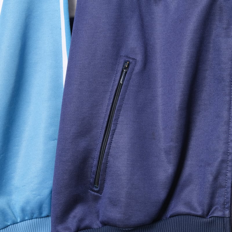 70-80s Vintage adidas Track Jacket Light Blue ×