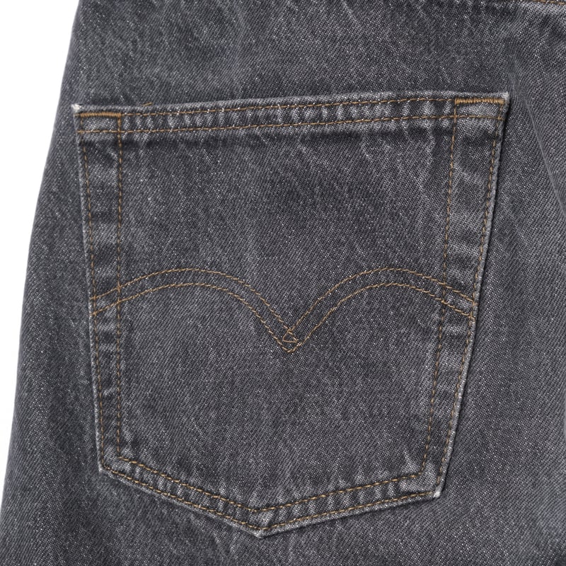80s Euro Levi's 501 Black Denim Trousers (Made