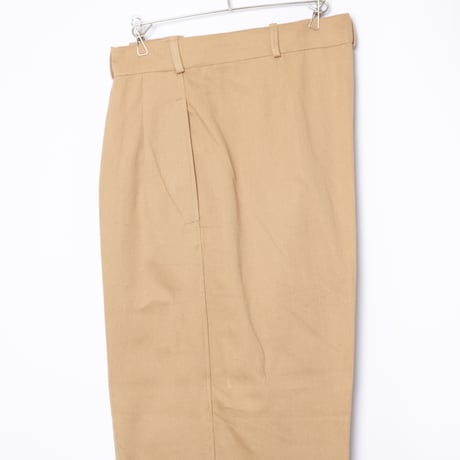40s French Army FTEO Chino Trousers Size 86M Dead Stock