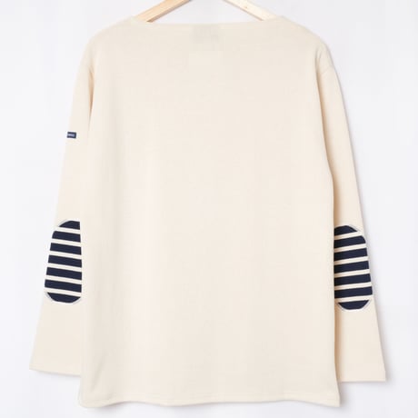 SAINT JAMES OUESSANT "ELBOW PATCH" (Ecru)
