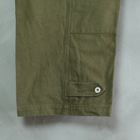 French Army M47 Trousers First Size15(13)  Metal Button Used