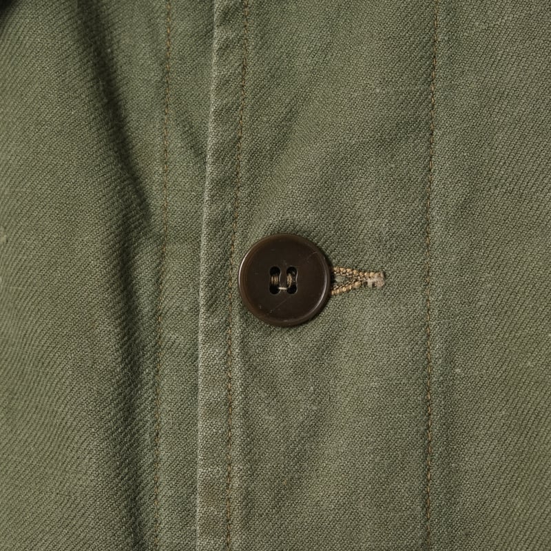 50s French Army Olive Green Work Jacket 1 | Ugl