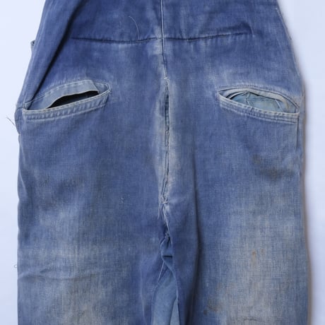 30s Le Mont St Michel  French Work Overalls