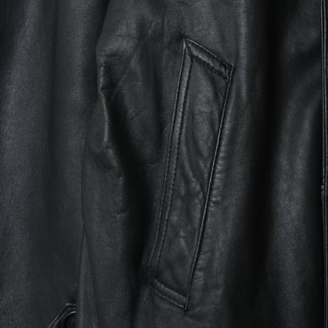 70-80s French Vintage Leather Jacket (Corbusier Jacket) 4