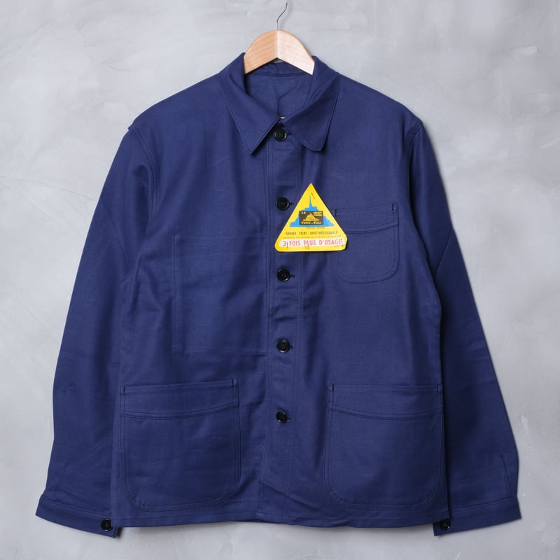 40-50s Le Mont St Michel CottonTwill Jacket Siz 40-50s Le Mont St Michel CottonTwill Jacket Siz