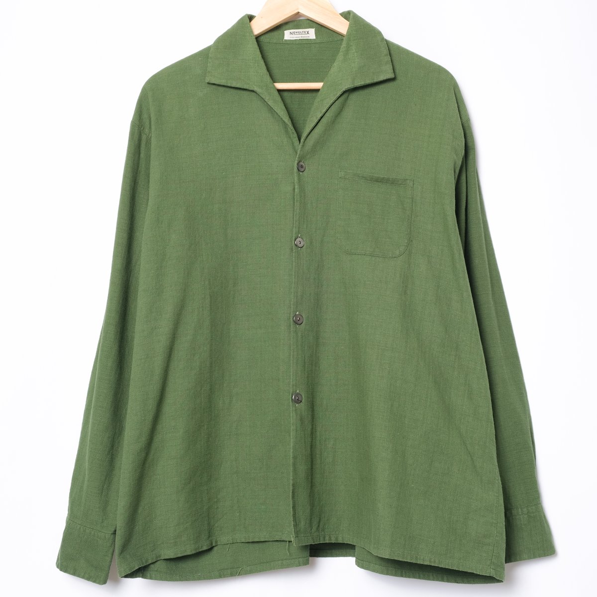 【美品】60s Noveltex フレンチシャツ フランス製 ユーロヴィンテージ 美品】60s Noveltex フレンチシャツ フランス製 ユーロ