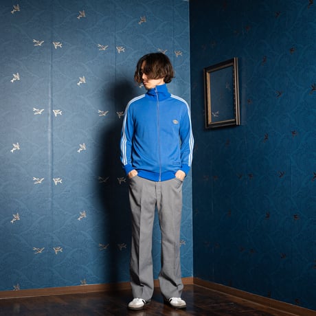 60s Vintage adidas Ventex Track Jacket Late World Mark Blue（Made in France）3