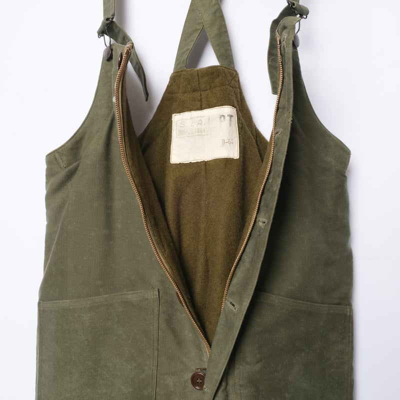 デッキパンツ フランス海軍 服 50s Marine Nationale Cotton Pipue