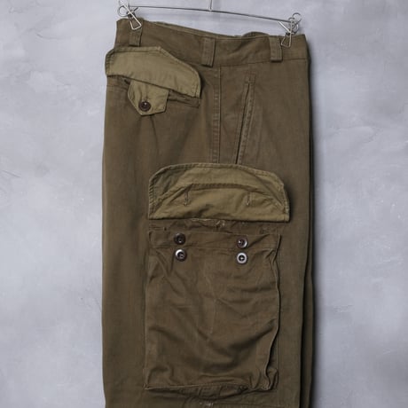 French Army M47 Trousers Late Size 21  Used ③