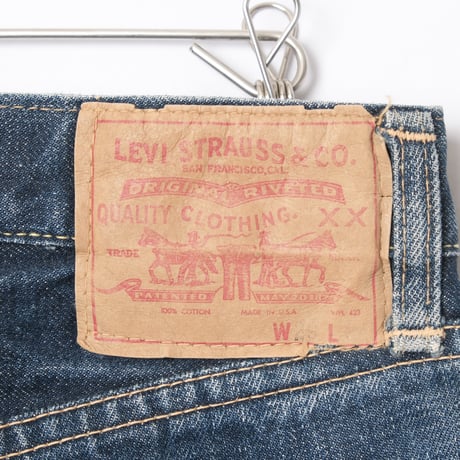 60s Vintage Levi's 501 Big E Denim Pants (Made in U.S.A )
