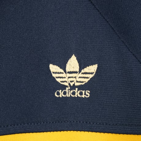70-80s Vintage adidas Ventex Track Jacket Model First Navy × Light Blue (Made in France)