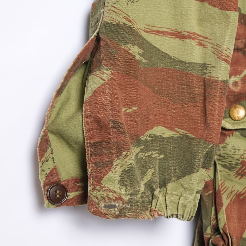French Army Lizard Camouflage HBT Parachute Jac