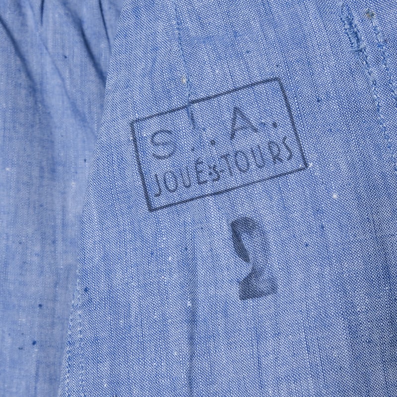 40s-50s French Army S.S.A. 32 Hospital Coat Dea
