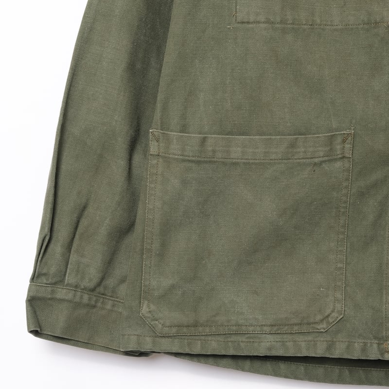 50s French Army Olive Green Work Jacket 1 | Ugl