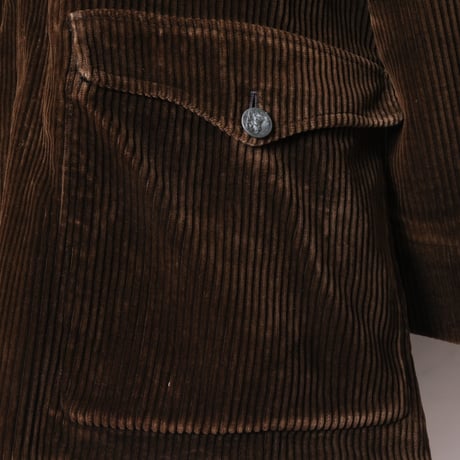40-50s French Vintage Corduroy Hunting Jacket