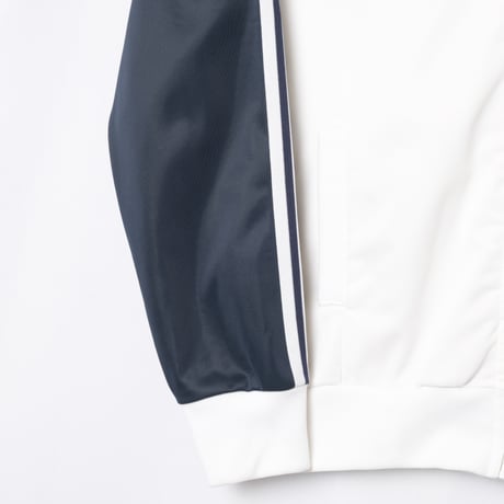 70-80s Vintage adidas Ventex ATP Track Jacket White × Navy (Made in France)