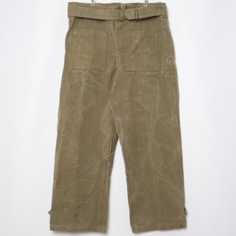 French Army Motorcycle Trousers Early（Cotton Canvas）