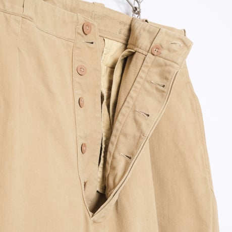 French Army M52 Chino Trousers Late Size 25