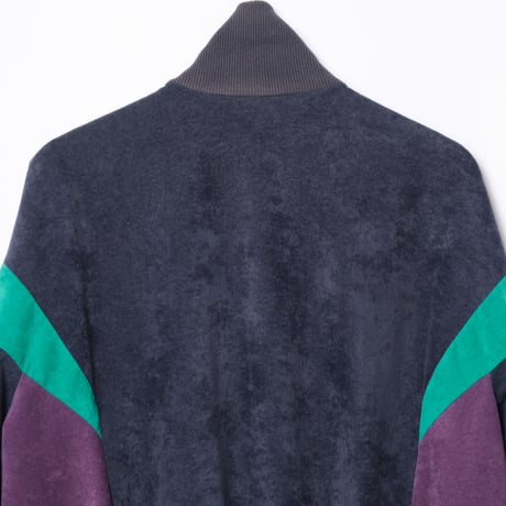 80s Vintage adidas Ventex Track Jacket Model Challenger Navy × Green