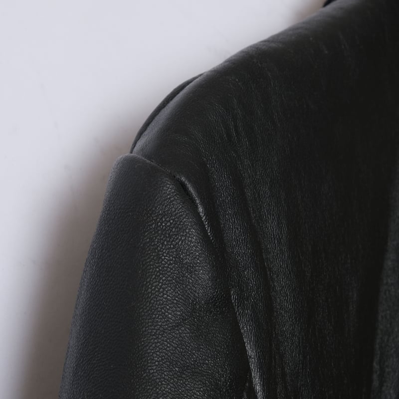 70s メキシコ製 GABY'S LEATHER FACTORY テーラード 黒 70s メキシコ製 GABY'S LEATHER FACTORY テーラード 黒 レザー