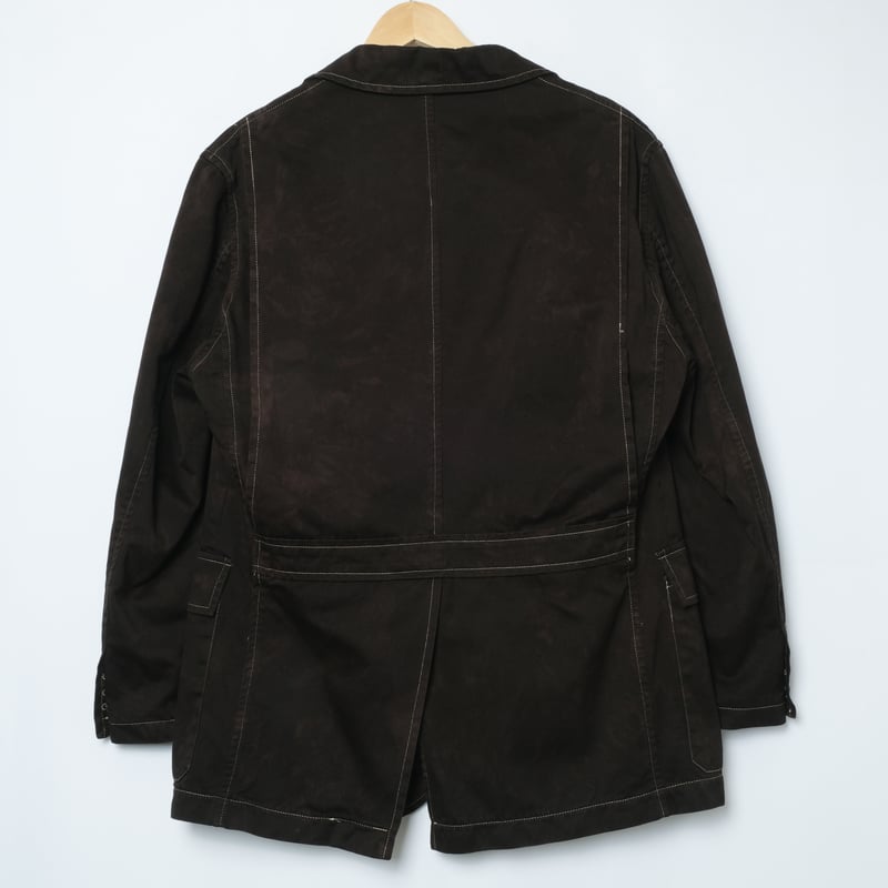 30-40s French Vintage Black Cotton Twill Sack 30-40s French Vintage Black Cotton Twill Sack