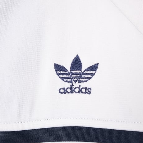 70-80s Vintage adidas Ventex Track Jacket Model First  White×Navy (Made in France)