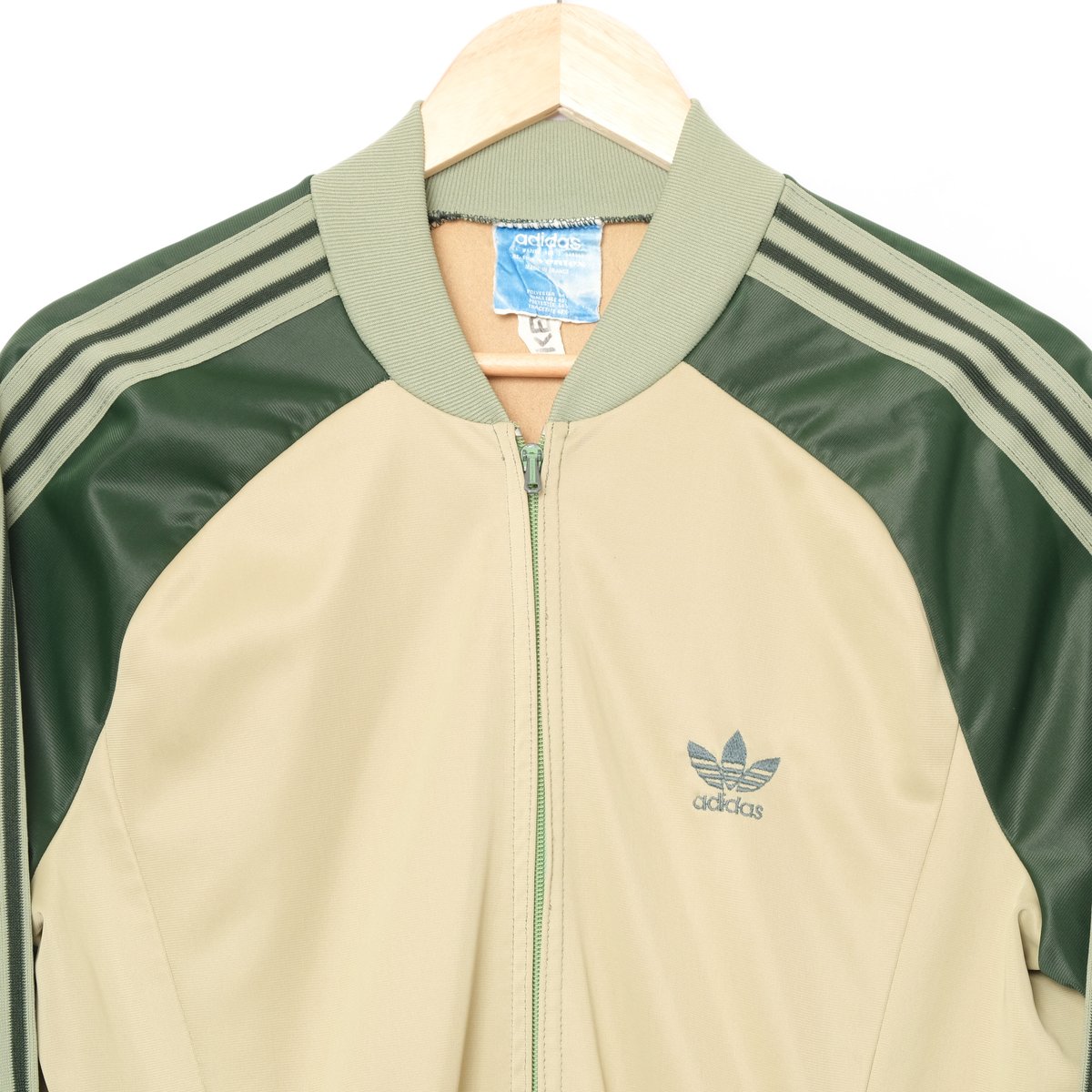 70s Vintage adidas Ventex ATP Moss Green×Smoky 70s Vintage adidas Ventex ATP Moss Green×Smoky
