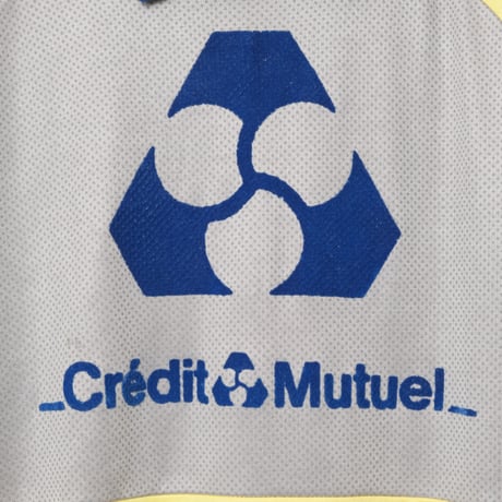 80s Vintage adidas Ventex Gole Keeper Game Shirt Crédit Mutuel (Made in France)