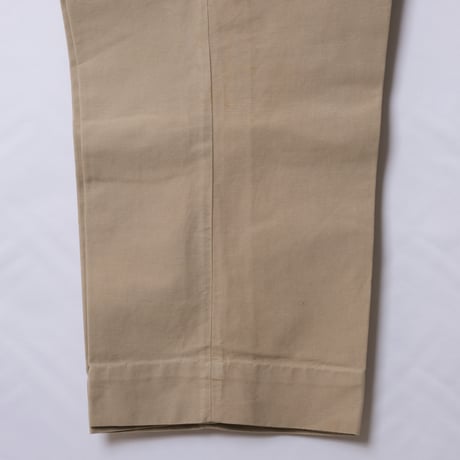 40s French Army Canvas Chino Trousers