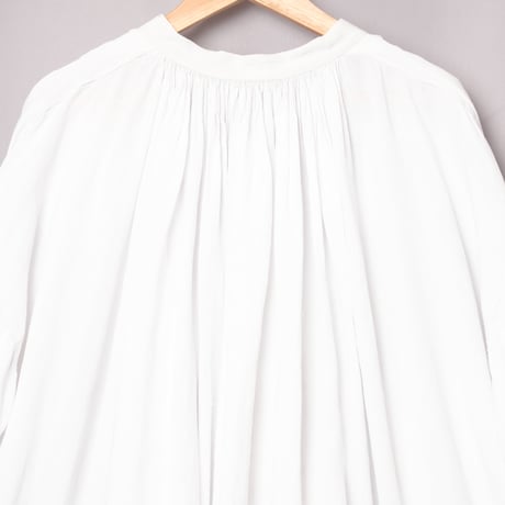 Early 1900s France Antique Linen Church Smock