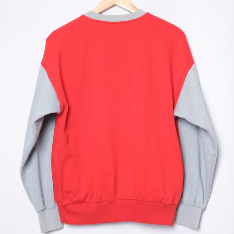 70-80s Vintage Le Coq Sportif Sweat Red (Made i