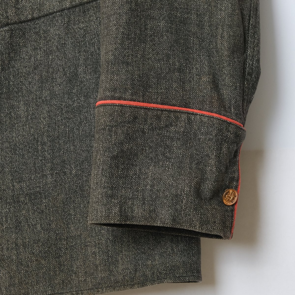1930s Swiss Vintage Fireman Jacket Black | U 1930s Swiss Vintage Fireman Jacket Black | U