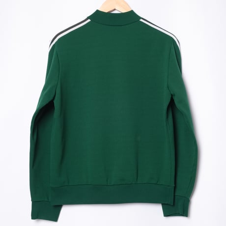 70s Vintage adidas Ventex Collarless Track Jacket Green (Made in France)