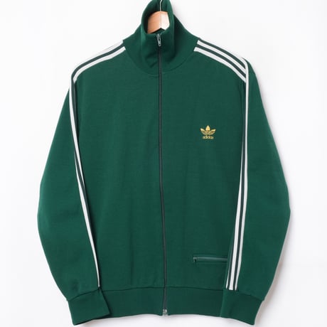 70s Vintage adidas Ventex Track Jacket Green (Made in France)