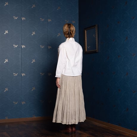 Early 1900s France Antique Cotton Blouse 2