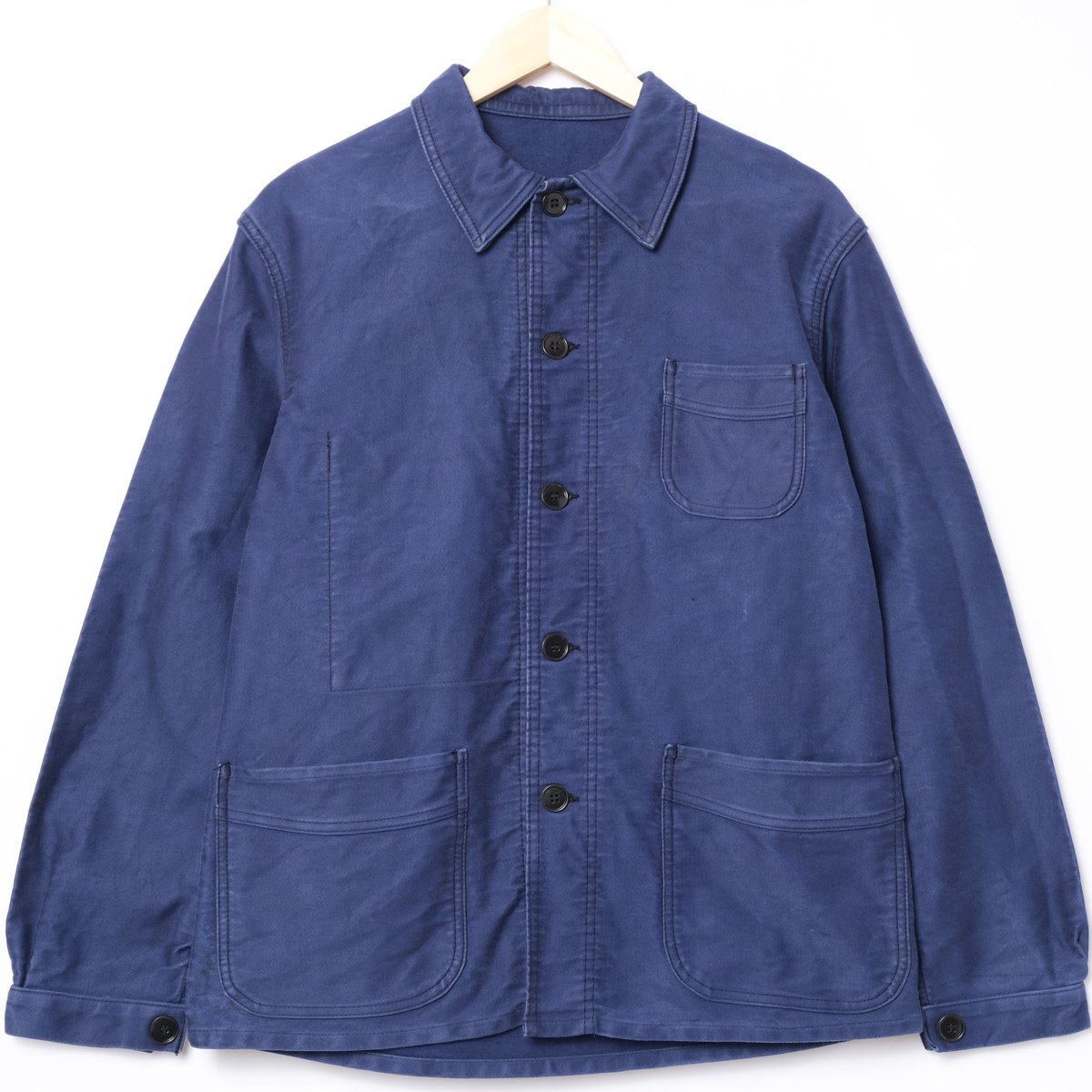 ジャケット・アウター 40s \"Le Mont Saint Michel\" CyclistJacket 40-50s Le Mont St Michel Moleskin Jacket Size 4