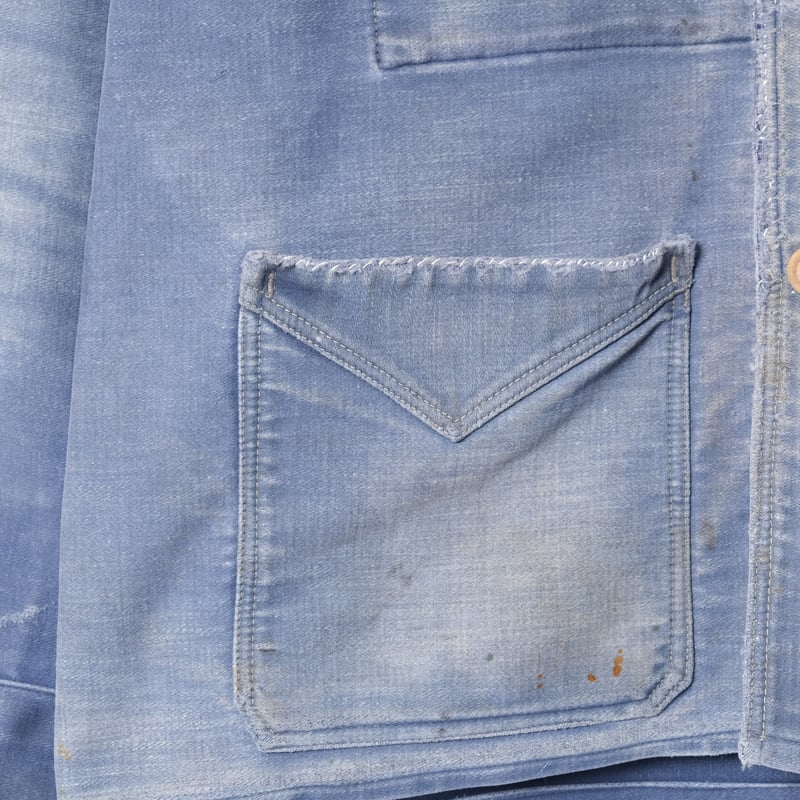 30-40s France Vintage Paul Passant Blue Moleski