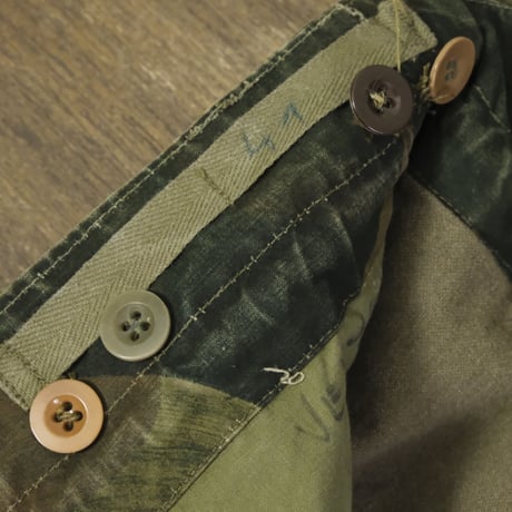 Belgian Army Brush Camo Trousers Late Size 5 ②